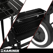 Grill / Kolgrill med Tillbehör - 93x41x86cm