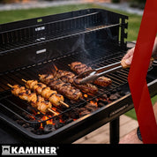 Grill / Kolgrill med Tillbehör - 93x41x86cm