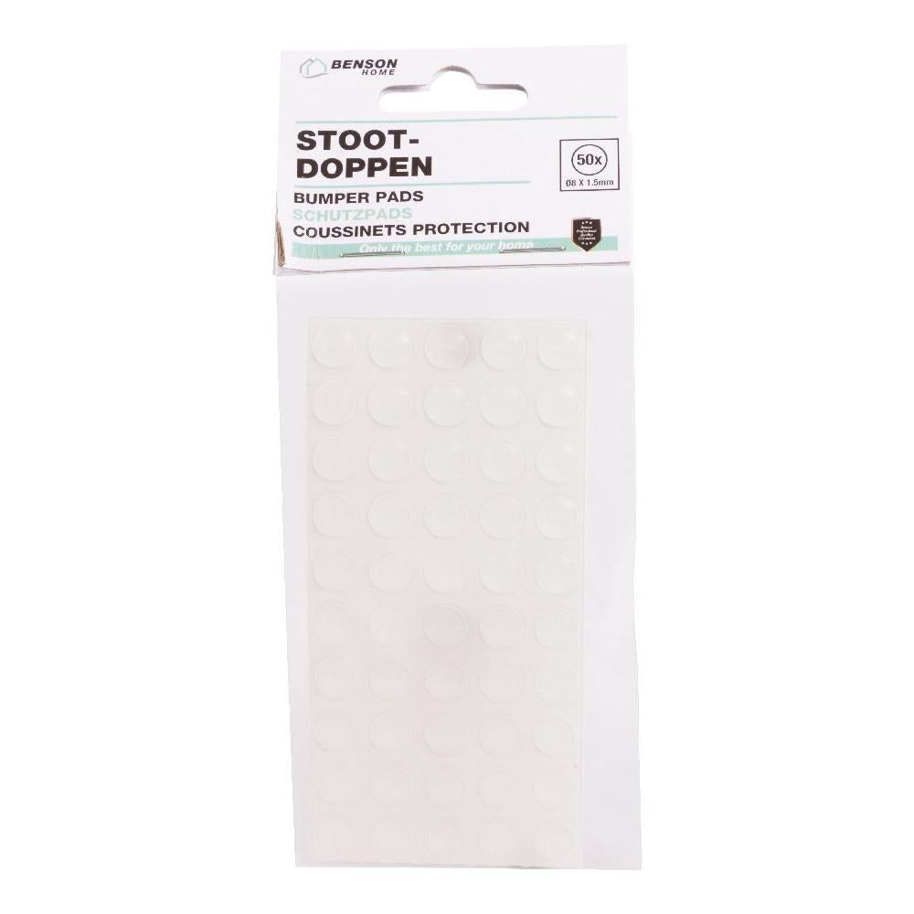 Gummipluttar 8 mm för Ljuddämpning – 50-Pack