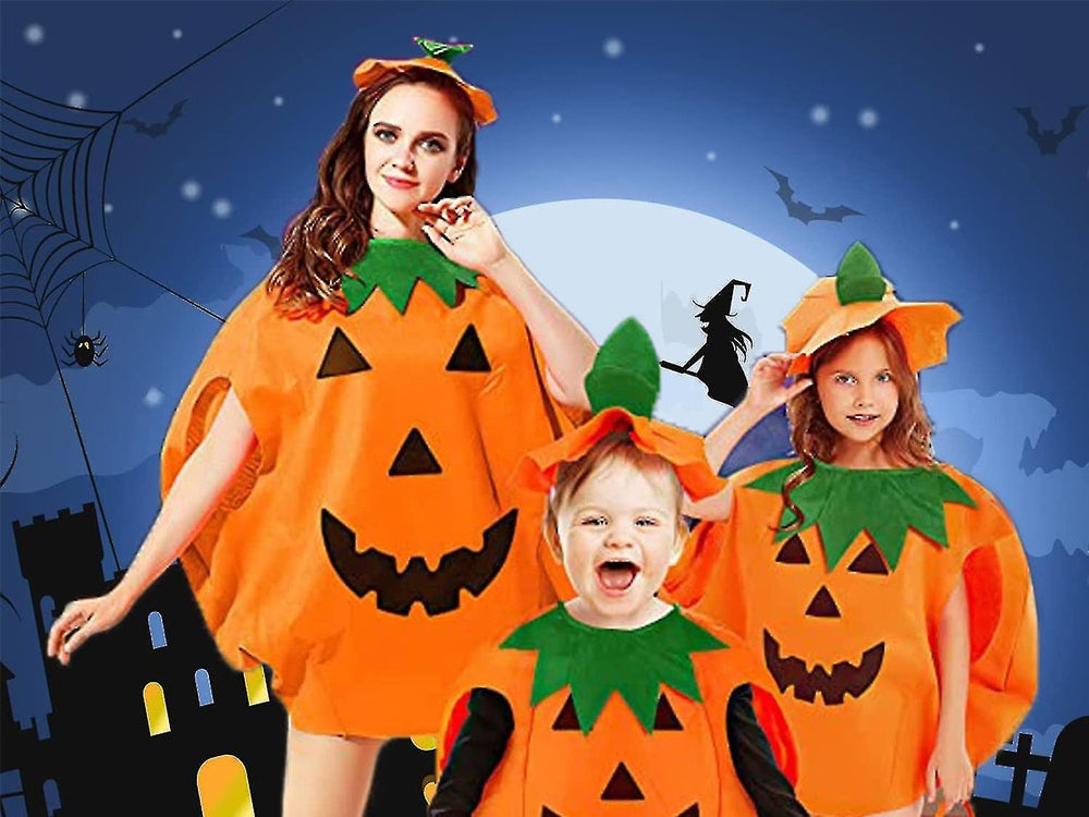 Halloween Pumpa Maskeraddräkt - Barn
