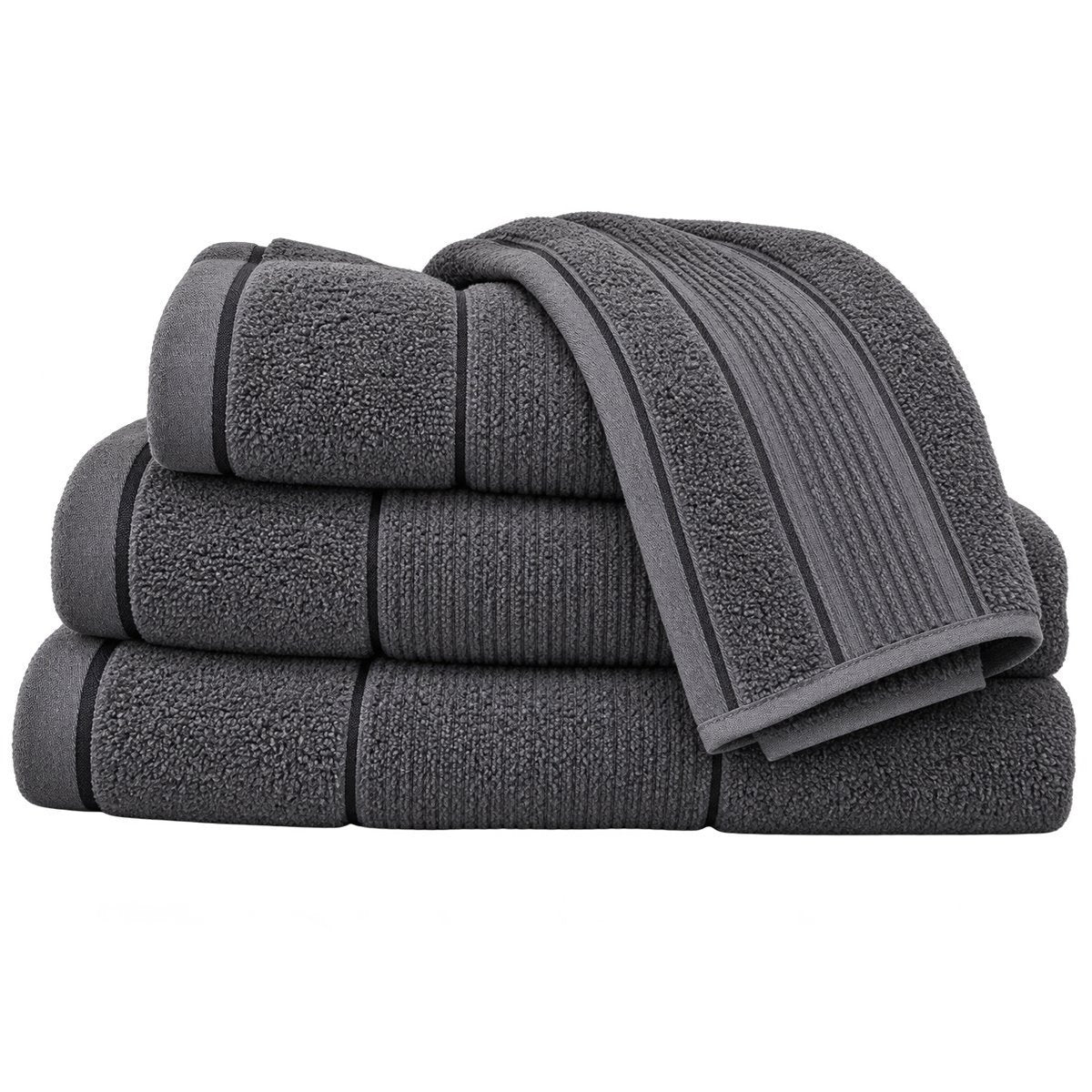 Handduk / Badlakan i Bomull - Jacquard