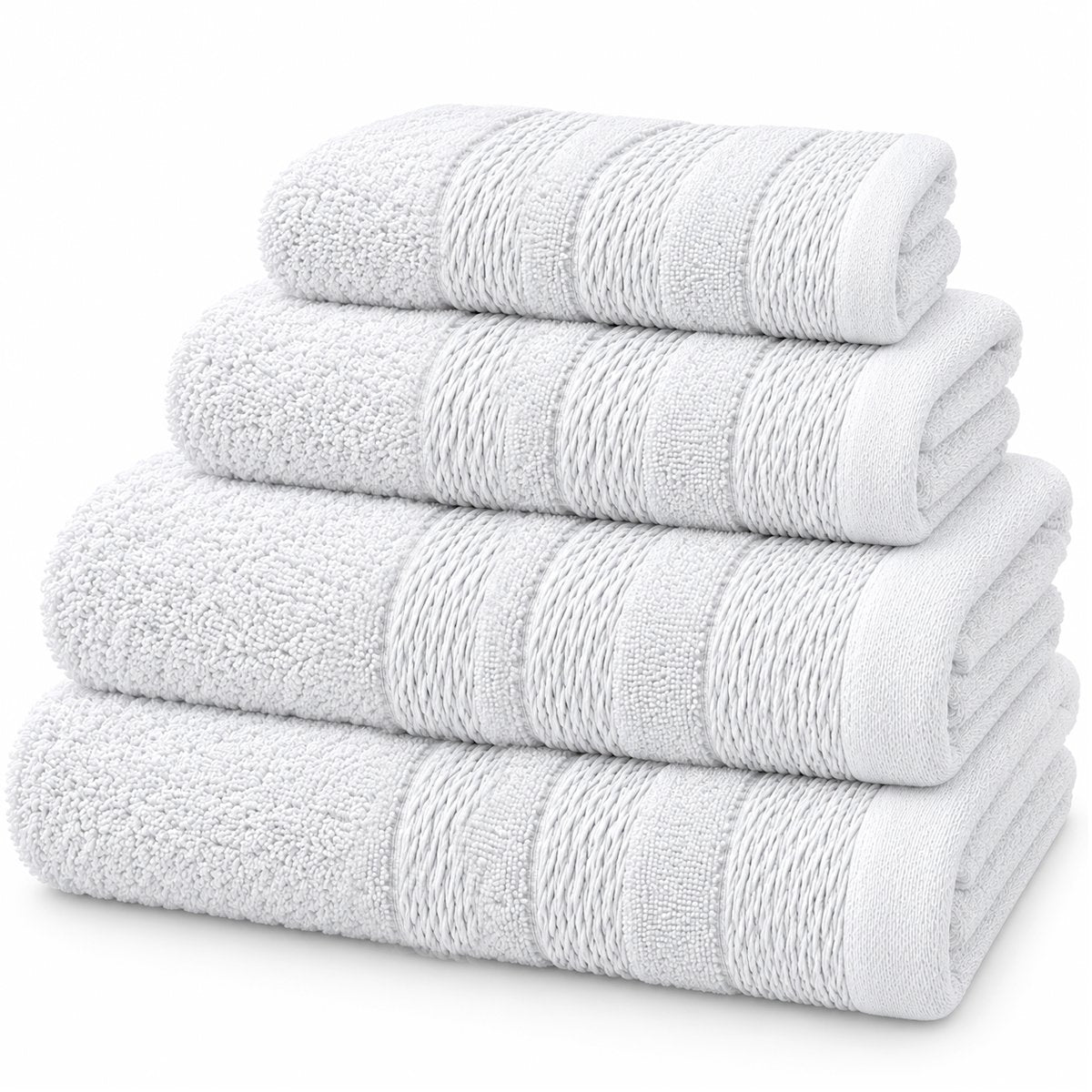 Handduk / Badlakan i Bomull - Jacquard