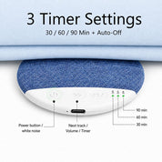 Högtalare för kudde med 3D-stereoljud och timer – Bluetooth 5.4