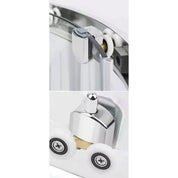 Hjul til brusekabine eller brusekabinevæg 23 mm - 8-pak