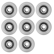 Hjul til brusekabine eller brusekabinevæg 23 mm - 8-pak
