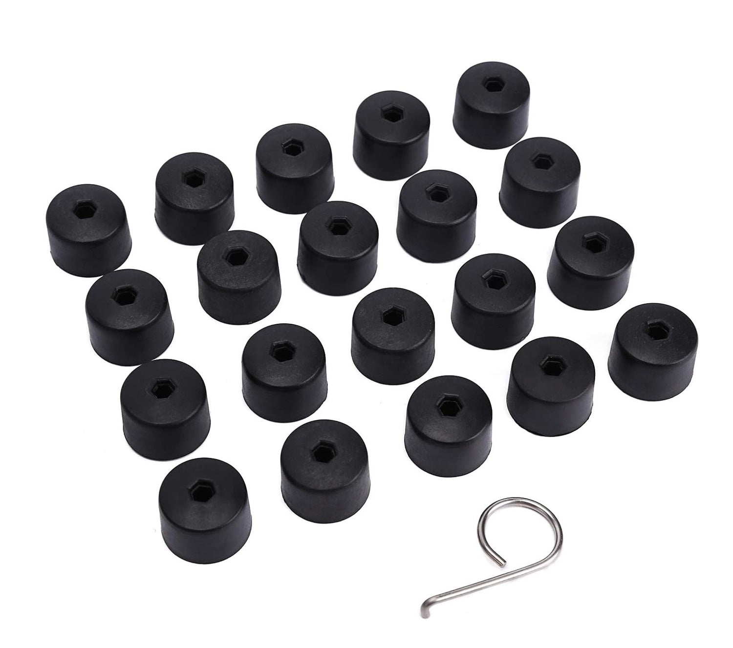 Hjulmutterkåpa / Hjulbultskåpa 17mm - 20-Pack