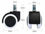 Hjul till Kontorsstol 11 mm - 5-Pack