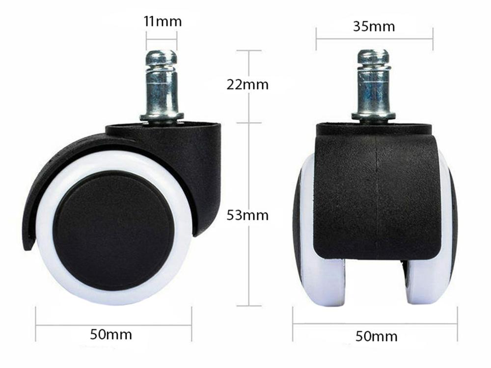 Hjul till Kontorsstol 11 mm - 5-Pack