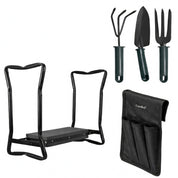 Hopfällbar Knäpall & Sittpall för Trädgården