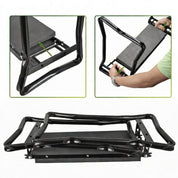 Hopfällbar Knäpall & Sittpall för Trädgården