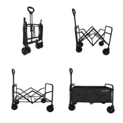 Hopfällbar transportvagn 90 L – Skrinda max 100 kg