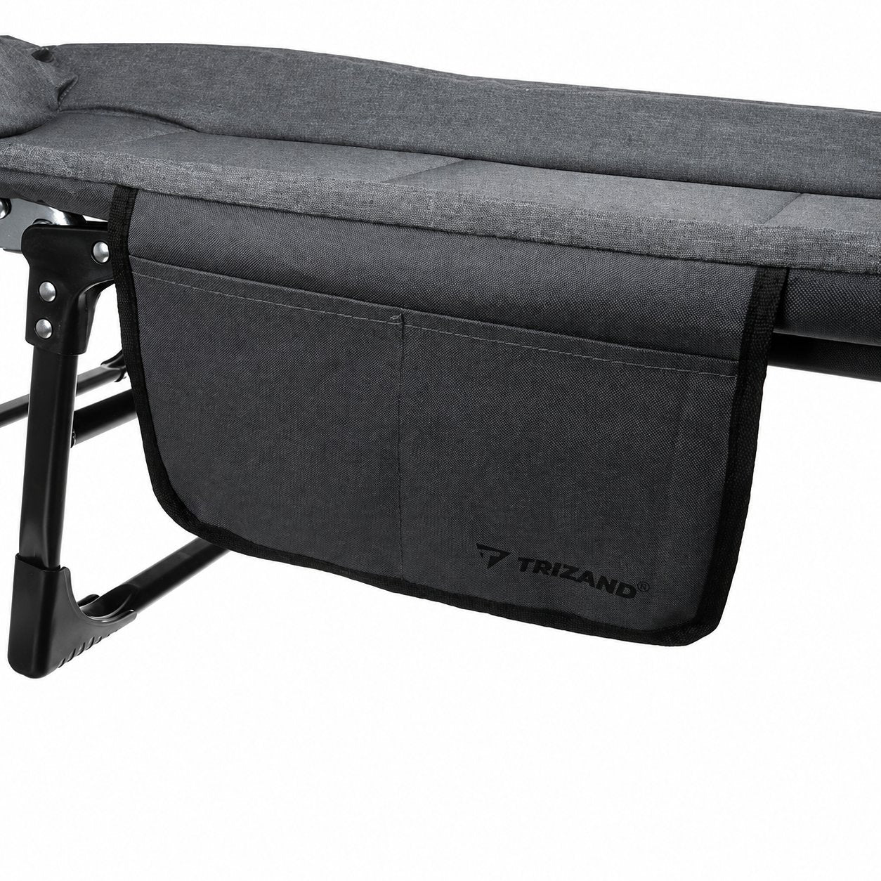 Hopfällbar solsäng för camping och hemmet – 150 kg