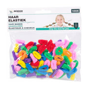 Hårsnoddar - Mjuka - Olika färger Snoddar - 100-pack