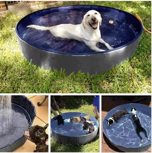 Hundpool Hopfällbar - 100x30cm