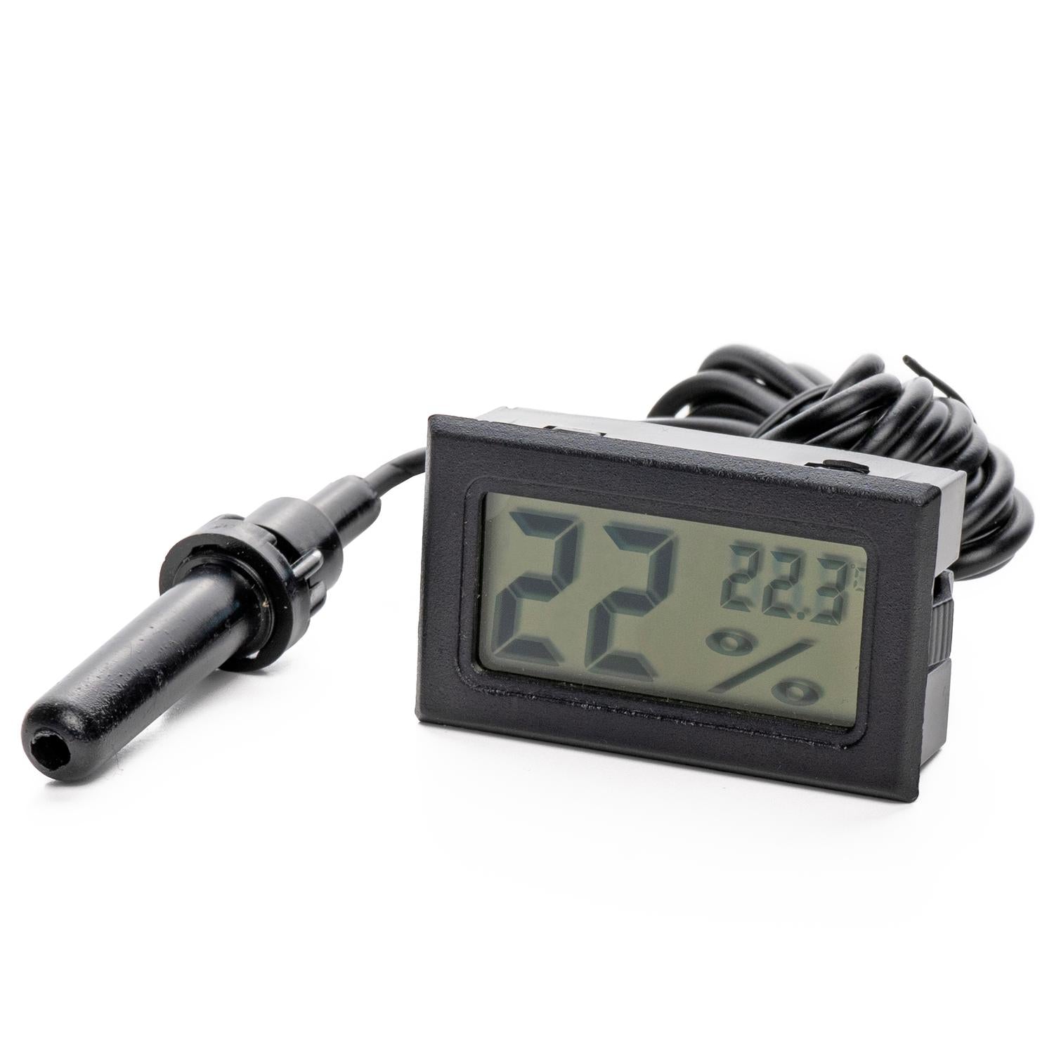 Hygrometer & Termometer - Mäter Luftfuktighet & Temperatur
