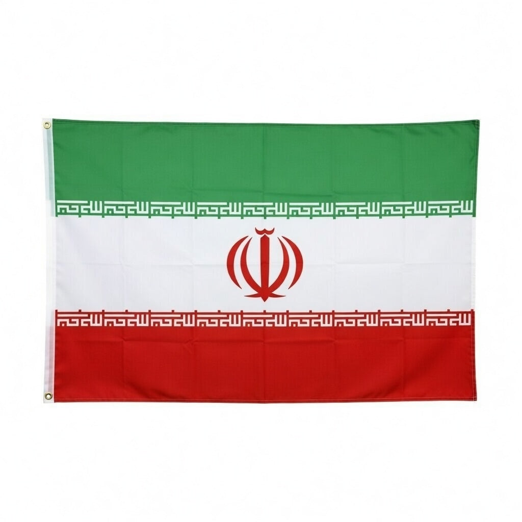 Iran Flagga - 150 x 90 cm