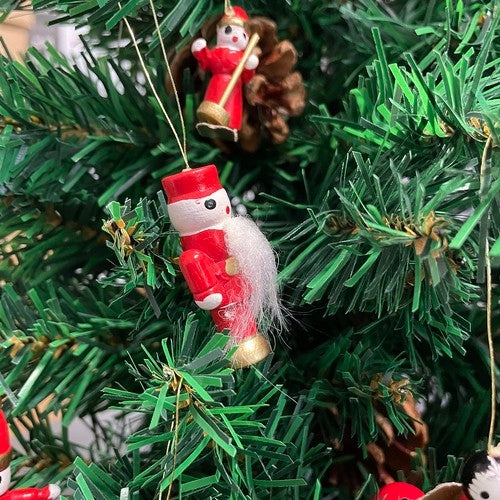 Julgranspynt / Träfigurer - 30 st