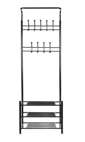 Kapphängare Ställ med Skohylla / Klädhängare  - 190 cm