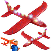 Kastflygplan med LED - 47 cm