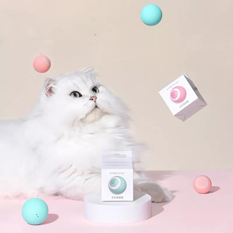 Kattleksak / Aktiveringsboll - Boll som rör sig Leksak till Katt