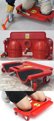 Knäbräda med Hjul / Knäskydd - Skydda knä när du arbetar