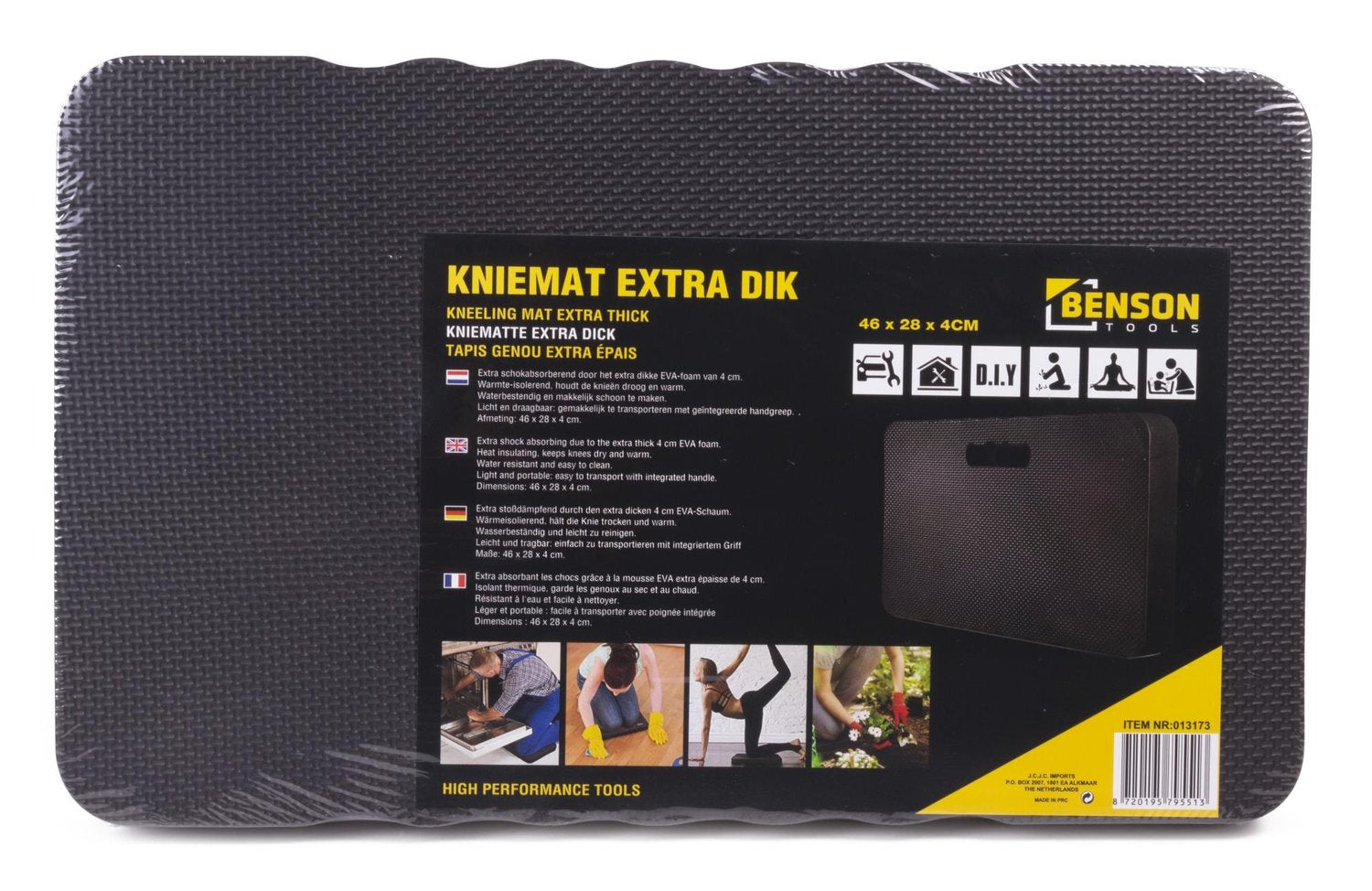 Knämatta 46 x 28 x 4 cm extra tjock