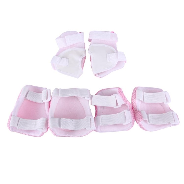Knäskydd, armbågsskydd, handledsskydd - För barn - Rosa