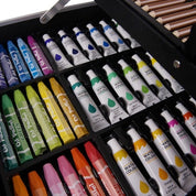 Konstnärsset med Väska Unicorn - 145-delar - Pennor & färger