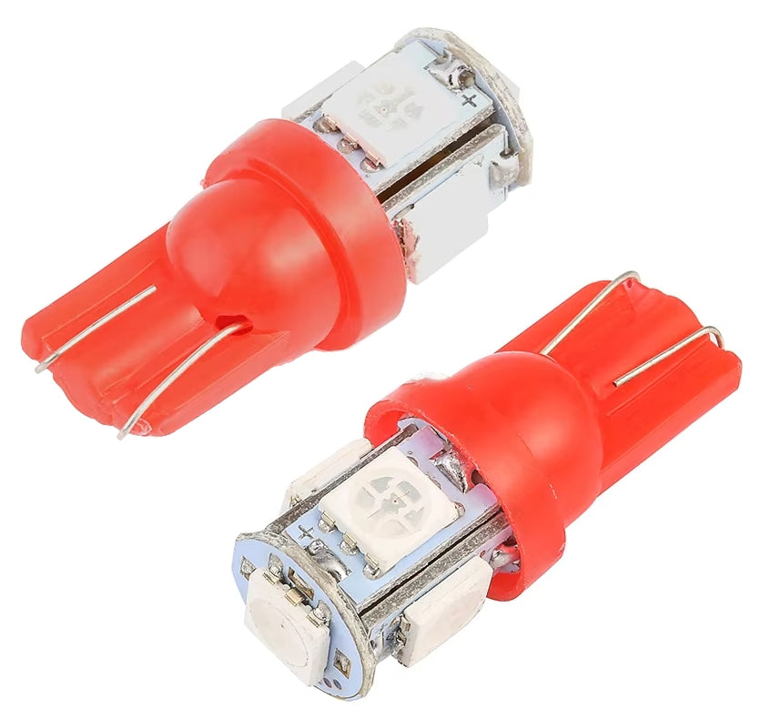 LED Diodlampor T10 W5W - 10-Pack