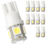 LED-diodilamput T10 W5W – 10 kpl:n pakkaus