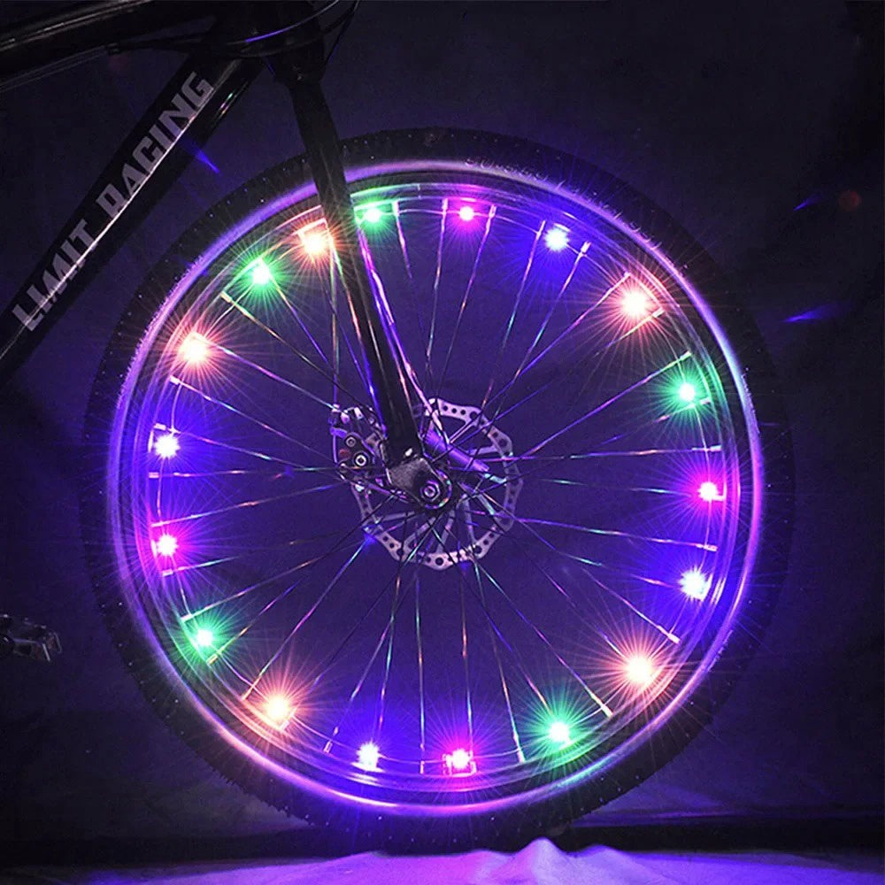 LED Ekerbelysning med 20 LED för Cykel – 2,2 m