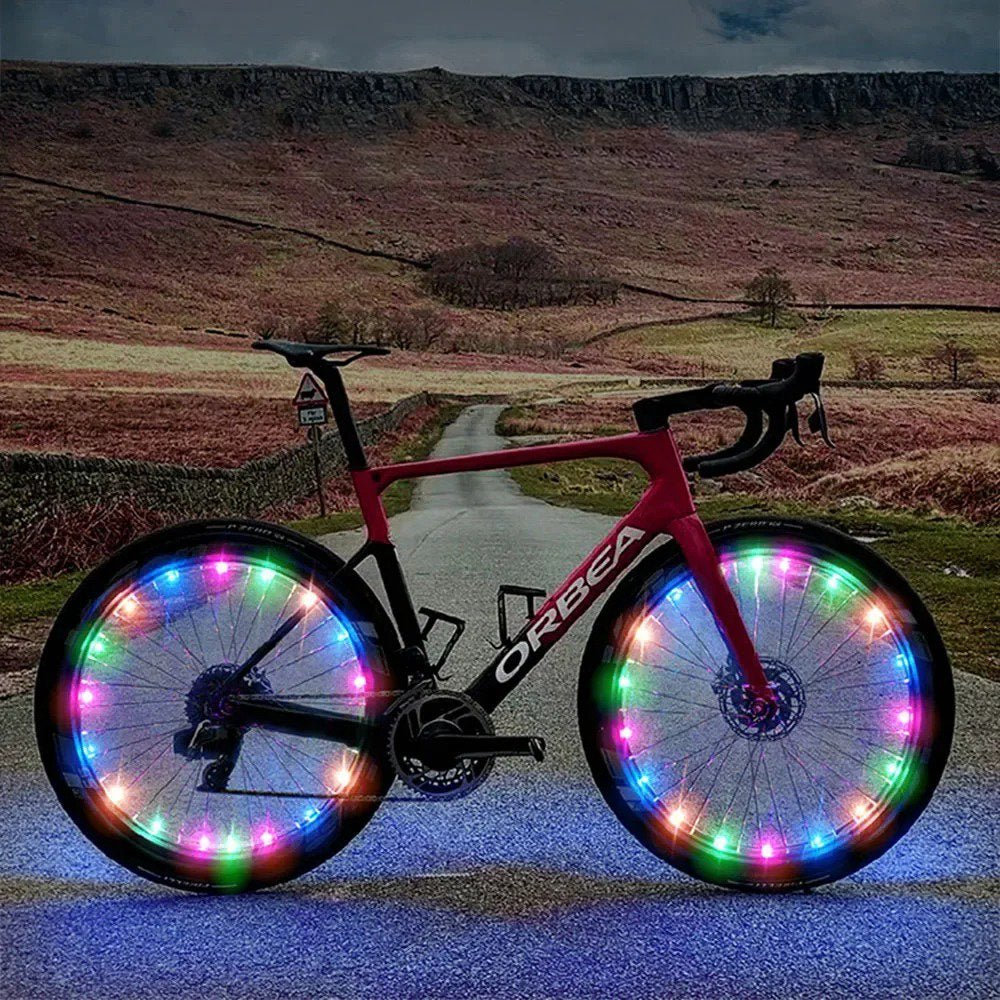 LED Ekerbelysning med 20 LED för Cykel – 2,2 m
