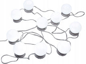 LED Lampor för Sminkspegel med 3 Färgläge - 10-Pack
