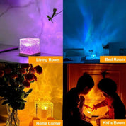 LED Nattlampa med Havsprojektor