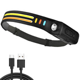 LED Pannlampa med Reflex - 2x COB / Huvudlampa - 350 LM
