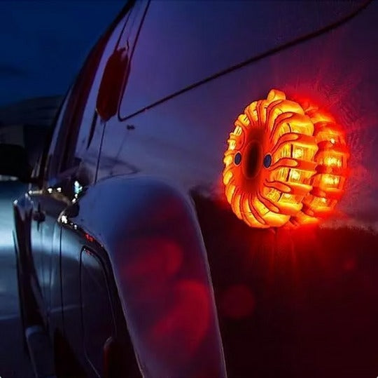 LED Varningspuck för Bil – USB-C