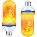LED-lampa E27 sockel - Realistisk flameffekt
