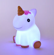 LED-lampa / Trådlös Nattlampa - Enhörning / Unicorn