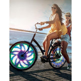 LED-ljus med motiv till Cykelhjul / Cykel - 32 olika motiv