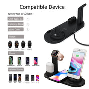 Laddningsstation för Mobil, Apple Watch & AirPods - Induktion