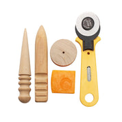 Läderverktyg Sats - 37 Delar