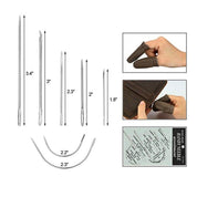 Läderverktyg Sats / Handverktyg till Läder - 28 delar