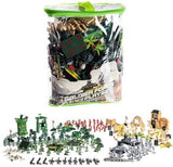 Leksakssoldater Set - Militärbas - 300-delar