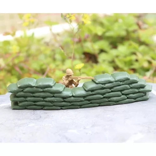 Leksakssoldater Set - Militärbas - 300-delar