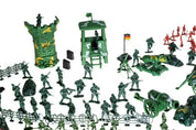 Leksakssoldater Set - Militärbas - 300-delar