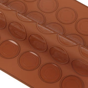 Macaron Kakform i Silikon - 48 Platser
