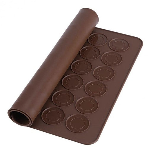 Macaron Kakform i Silikon - 48 Platser