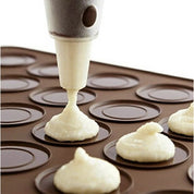Macaron Kakform i Silikon - 48 Platser