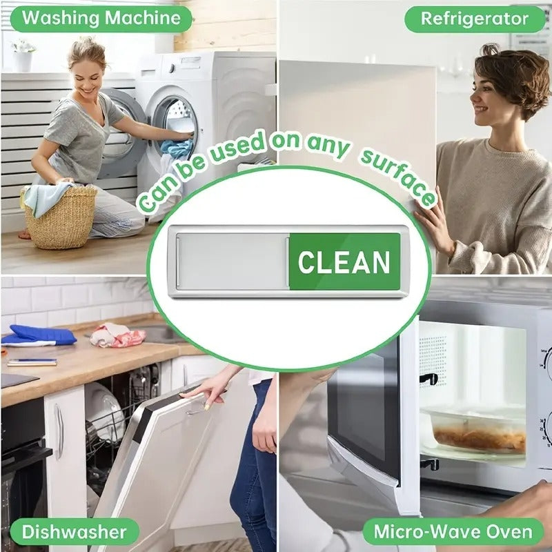 Magnet / Skylt för diskmaskin – Clean / Dirty