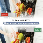 Magnet / Skylt för diskmaskin – Clean / Dirty